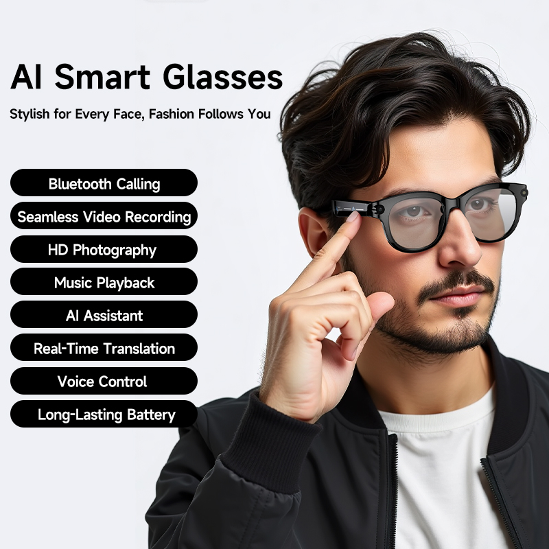 Photography Translate - Smart Translation Glasses HD Video Recording