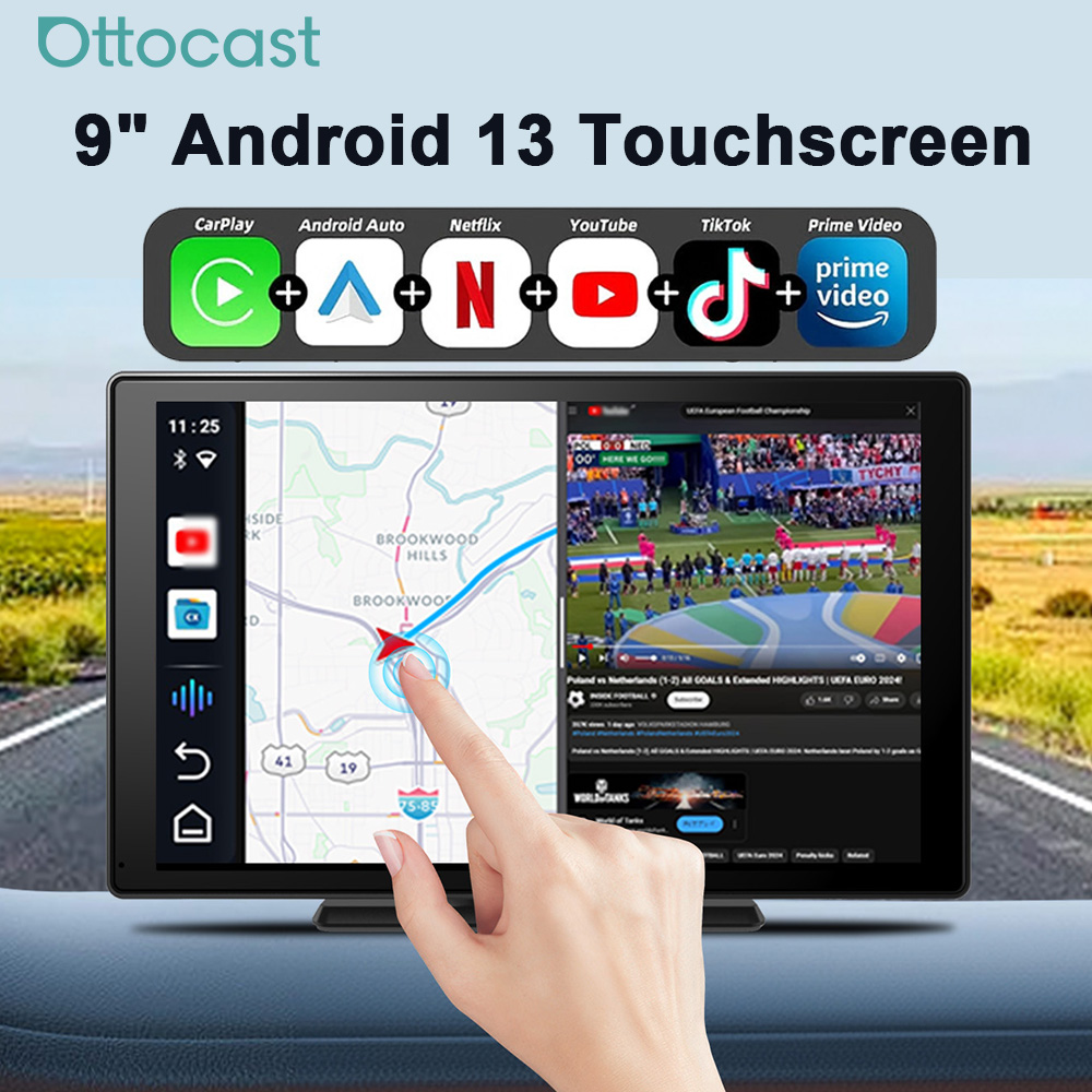 Photography Youtube - OTTOCAST CarPlay Screen 9.0