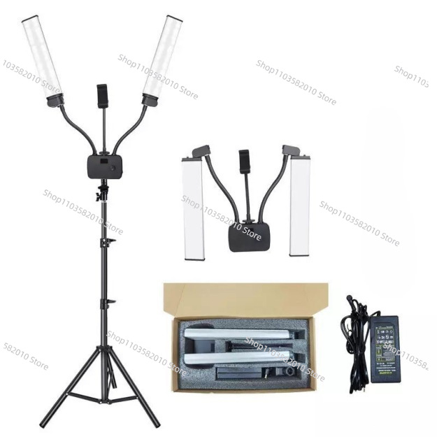 Photography Youtube - Foldable double arm filling light Internet