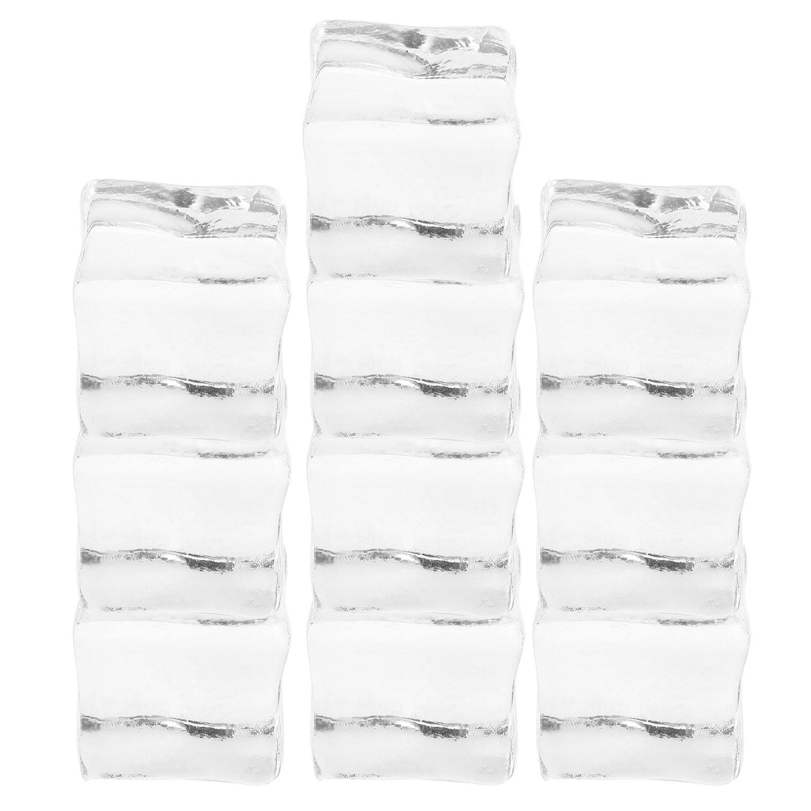Photography Simulator - 100Pcs Simulation Ice Cubes Artificial Clear