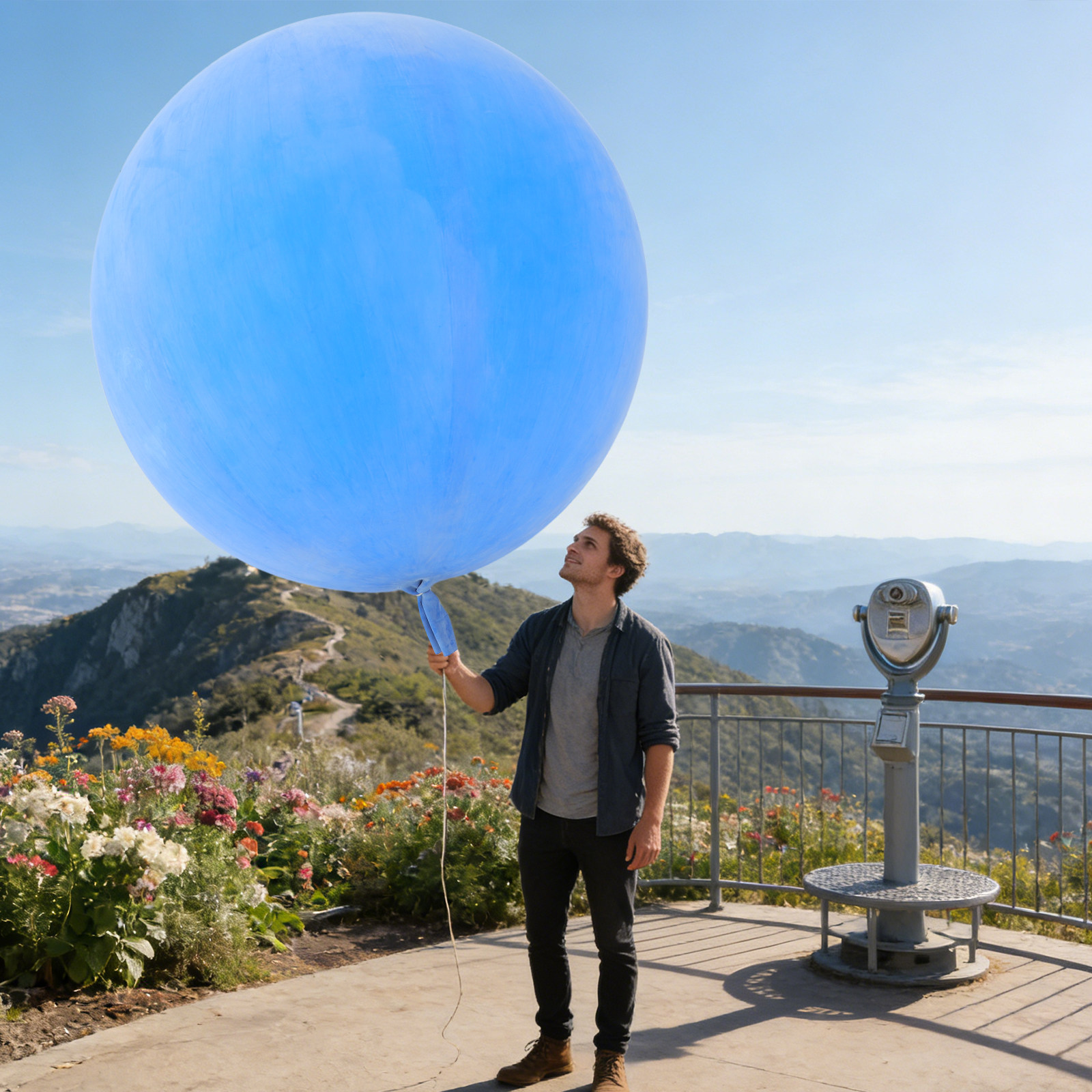 Photography Mapped - Professional Weather Balloon 72In Inflated 130G
