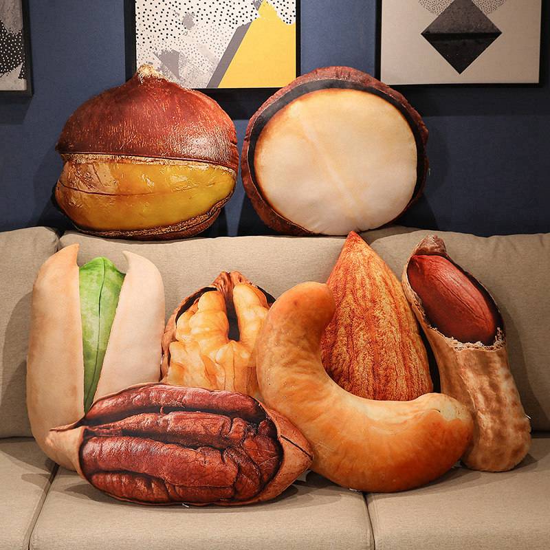 Photography Simulator - Simulation Nut Food Plush Toy Lifelike