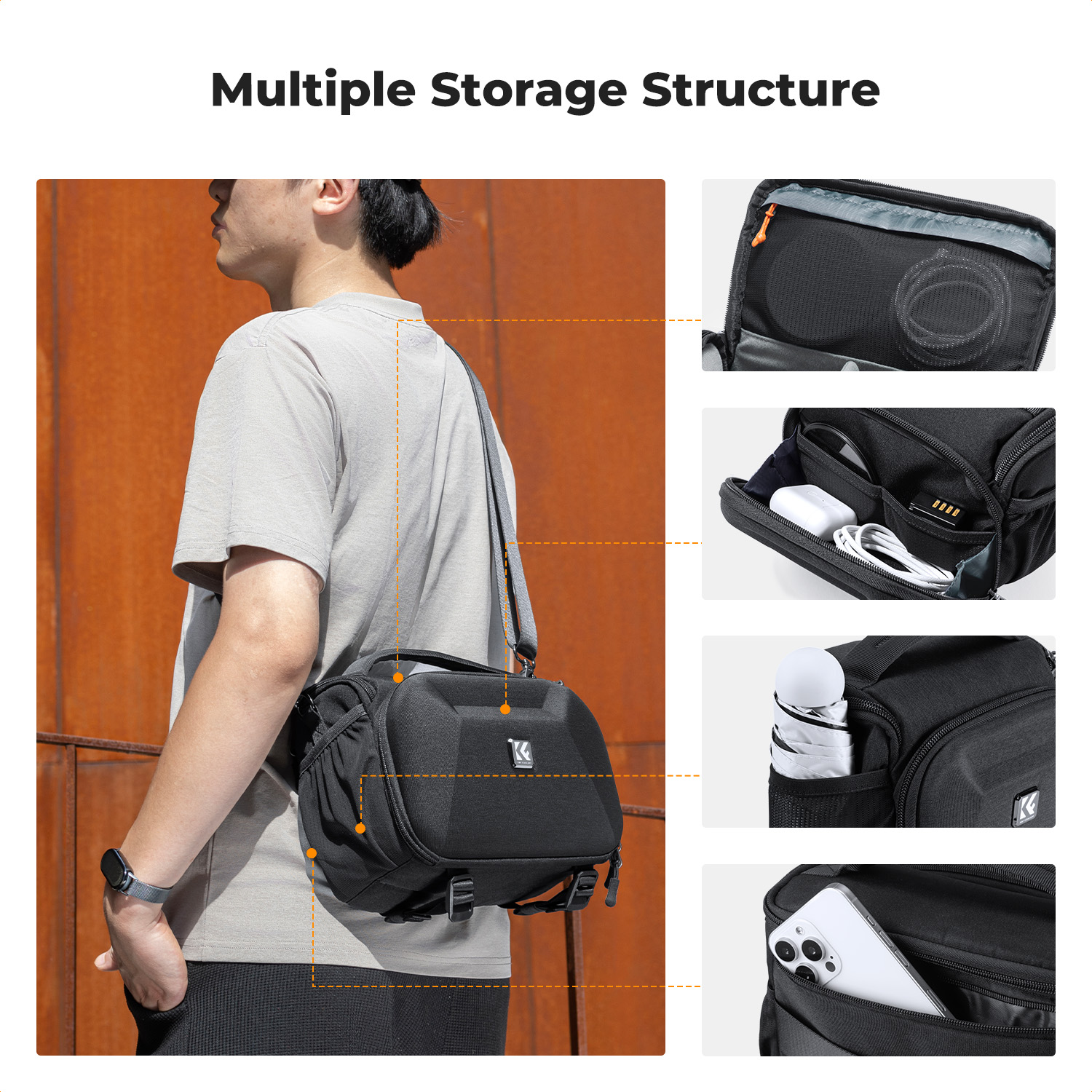 K&F CONCEPT Lightweight Tough  - Camera Bag Waterproof 评论和价格