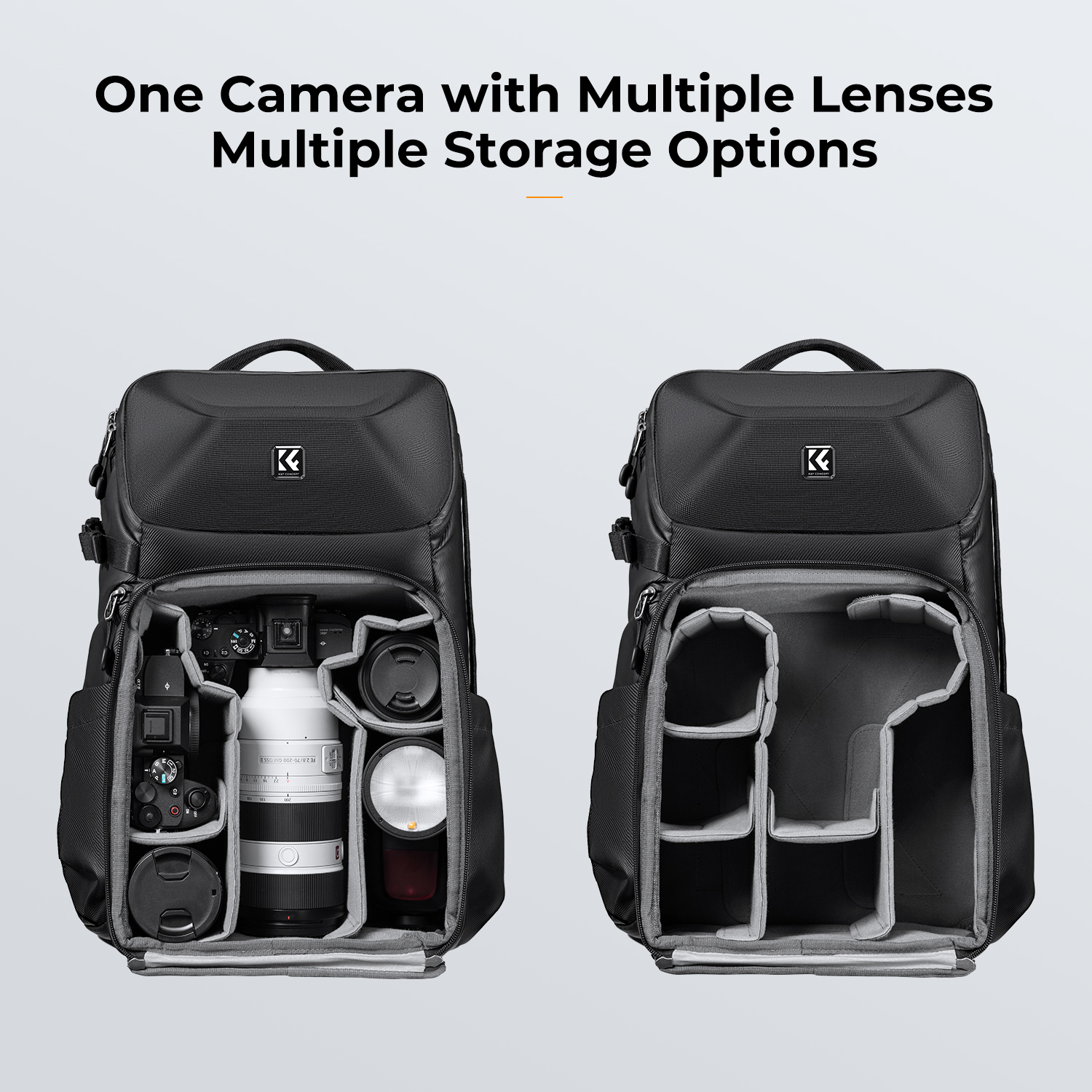 K&F CONCEPT 20L Camera Backpac - Camera Bag Waterproof 评论和价格