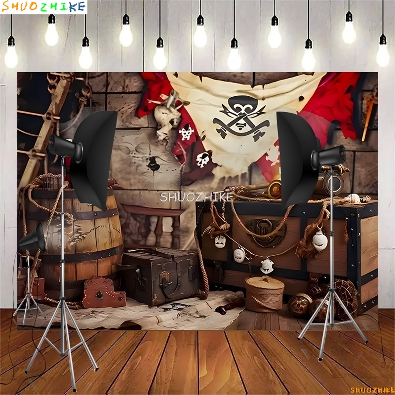 Retro Pirate Treasure Map Back - Photography Mapped 评论和价格