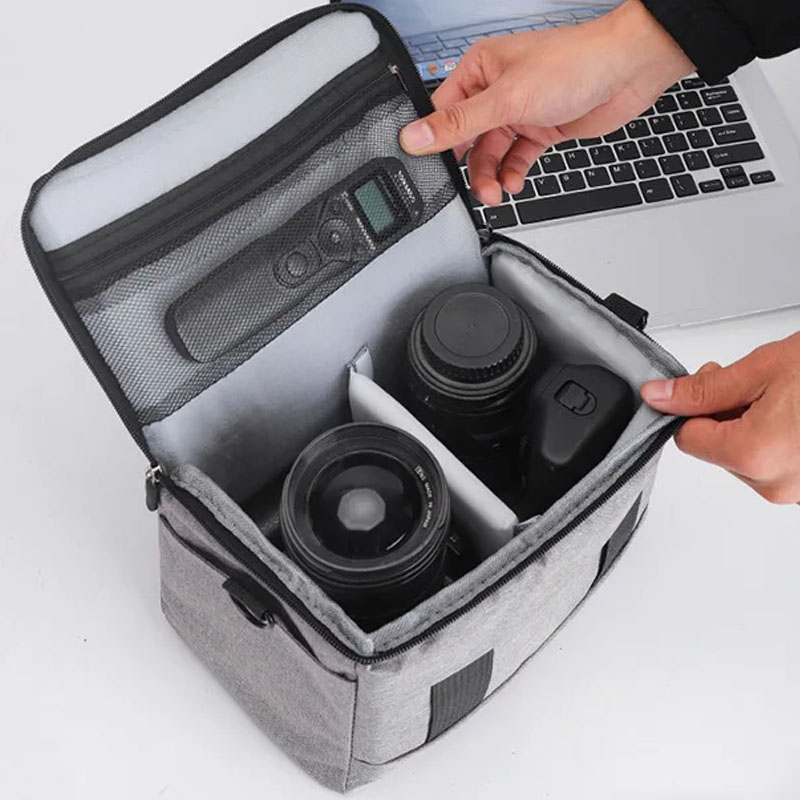 DSLR Camera Bag Handbags Nylon - Camera Bag Waterproof 评论和价格