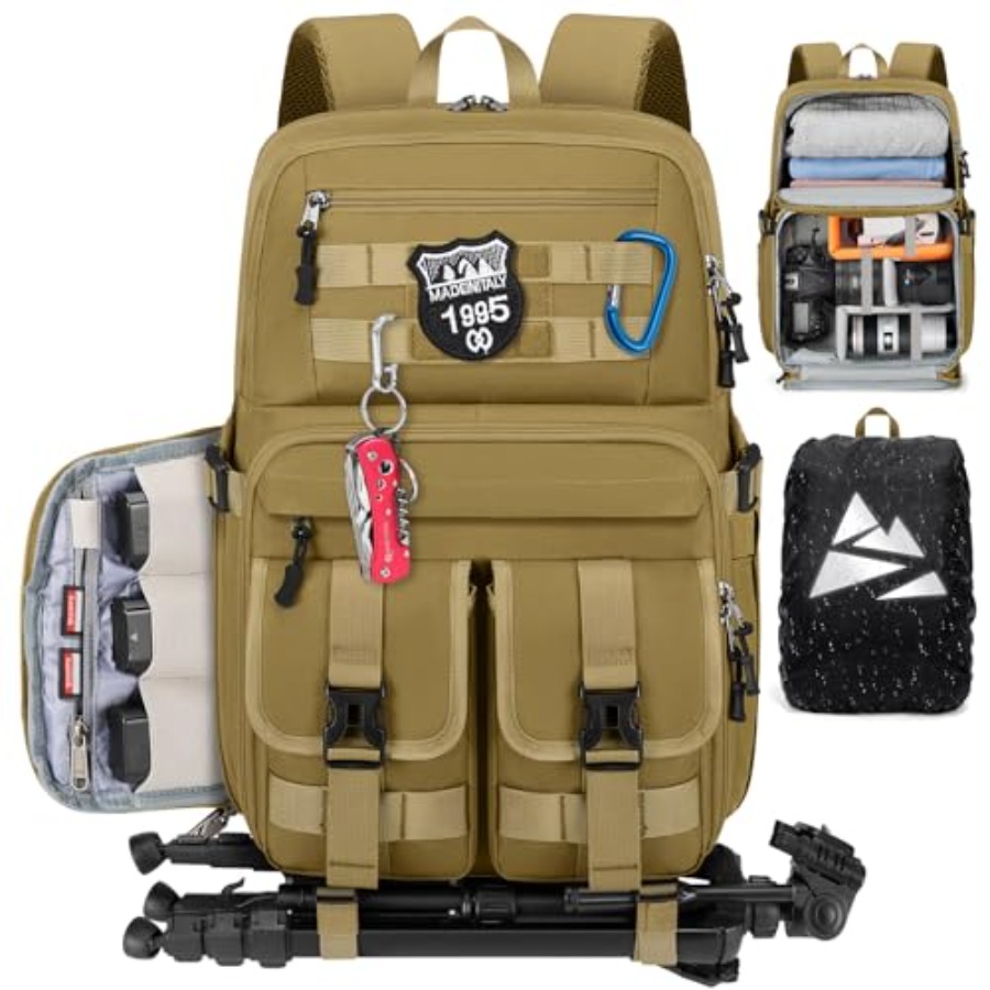 Camera Bag Backpack for DSLR/S - Camera Bag Waterproof 评论和价格