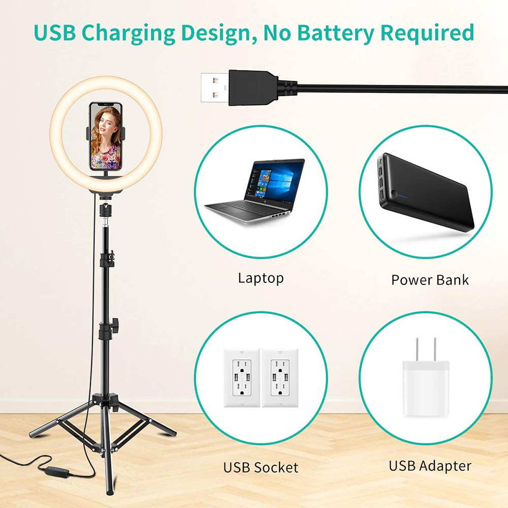 Phone Live Ring Light 10 Inch  - Photography Youtube 评论和价格