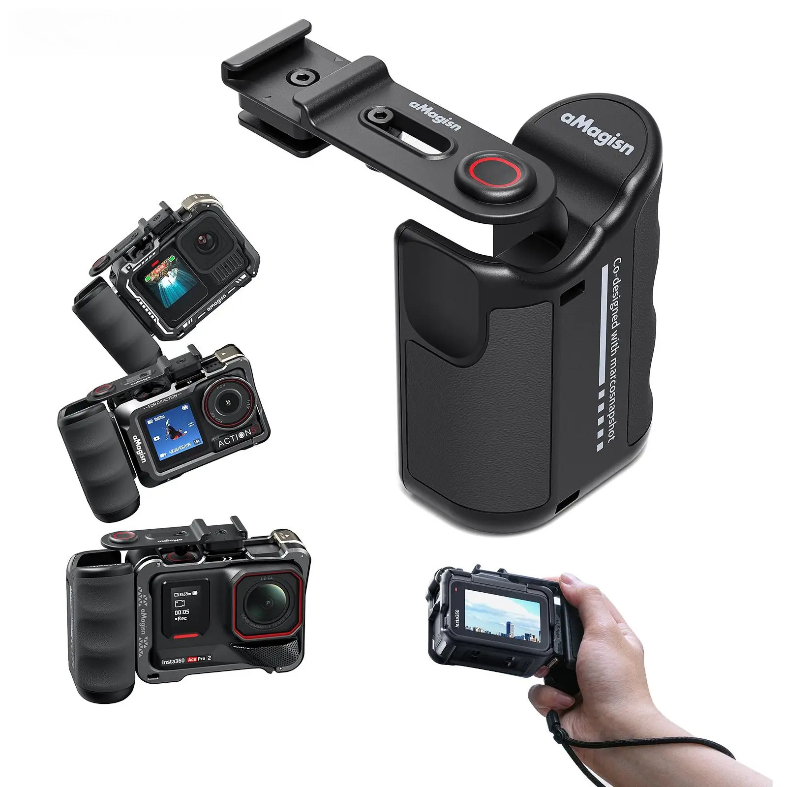 Street Photography Handle Grip - Photography Grip Insta360 X5 评论和价格