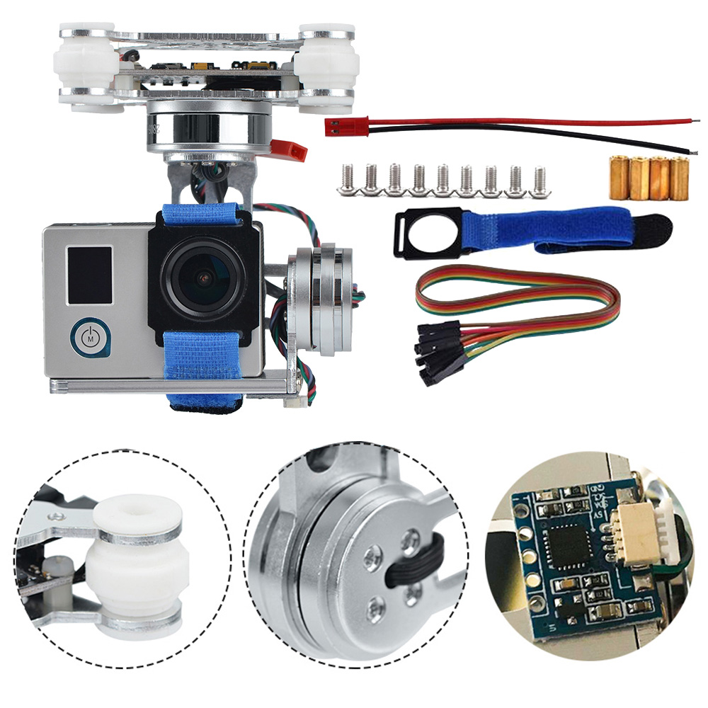 RCTOSKY 3-Axis Brushless Gimba - Photography Kit Xiaomi 评论和价格