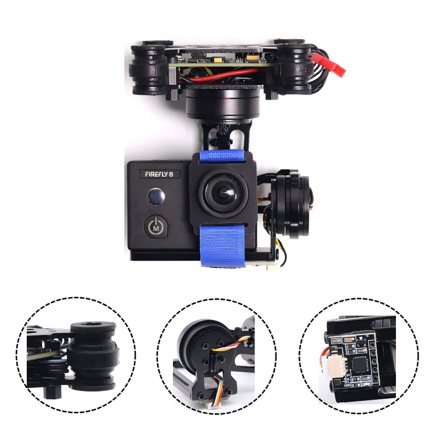 RCTOSKY 3-Axis Brushless Gimba - Photography Kit Xiaomi 评论和价格
