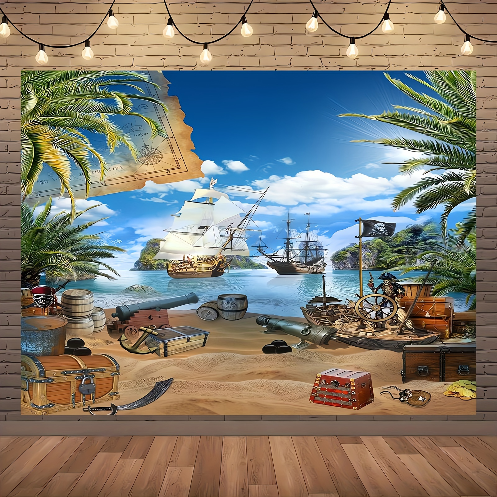 Pirate party photography backg - Photography Mapped 评论和价格