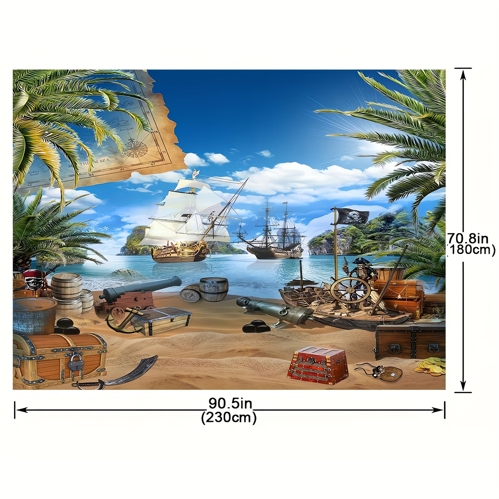 Pirate party photography backg - Photography Mapped 评论和价格