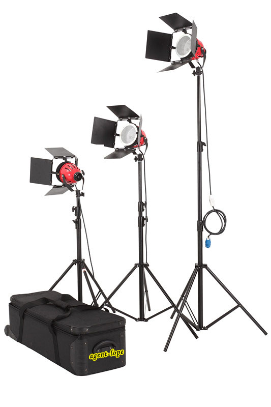 Kit 3* PRO 800w Red Head Conti - Photography Bulb 评论和价格
