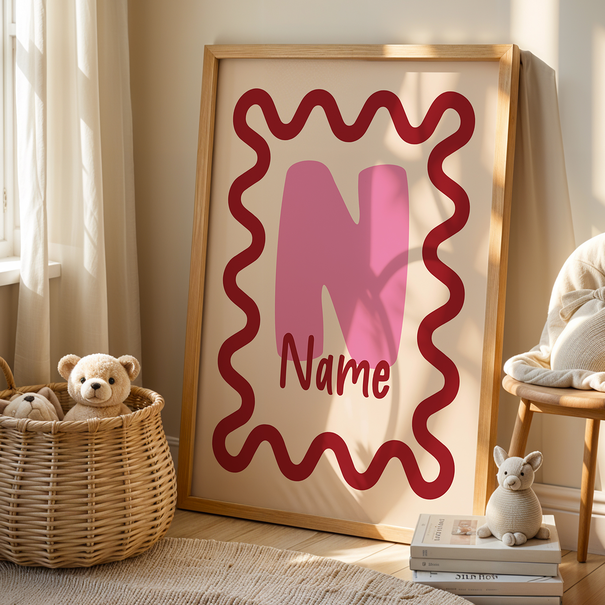 Personalized Custom Name Carto - Photography Interior 评论和价格