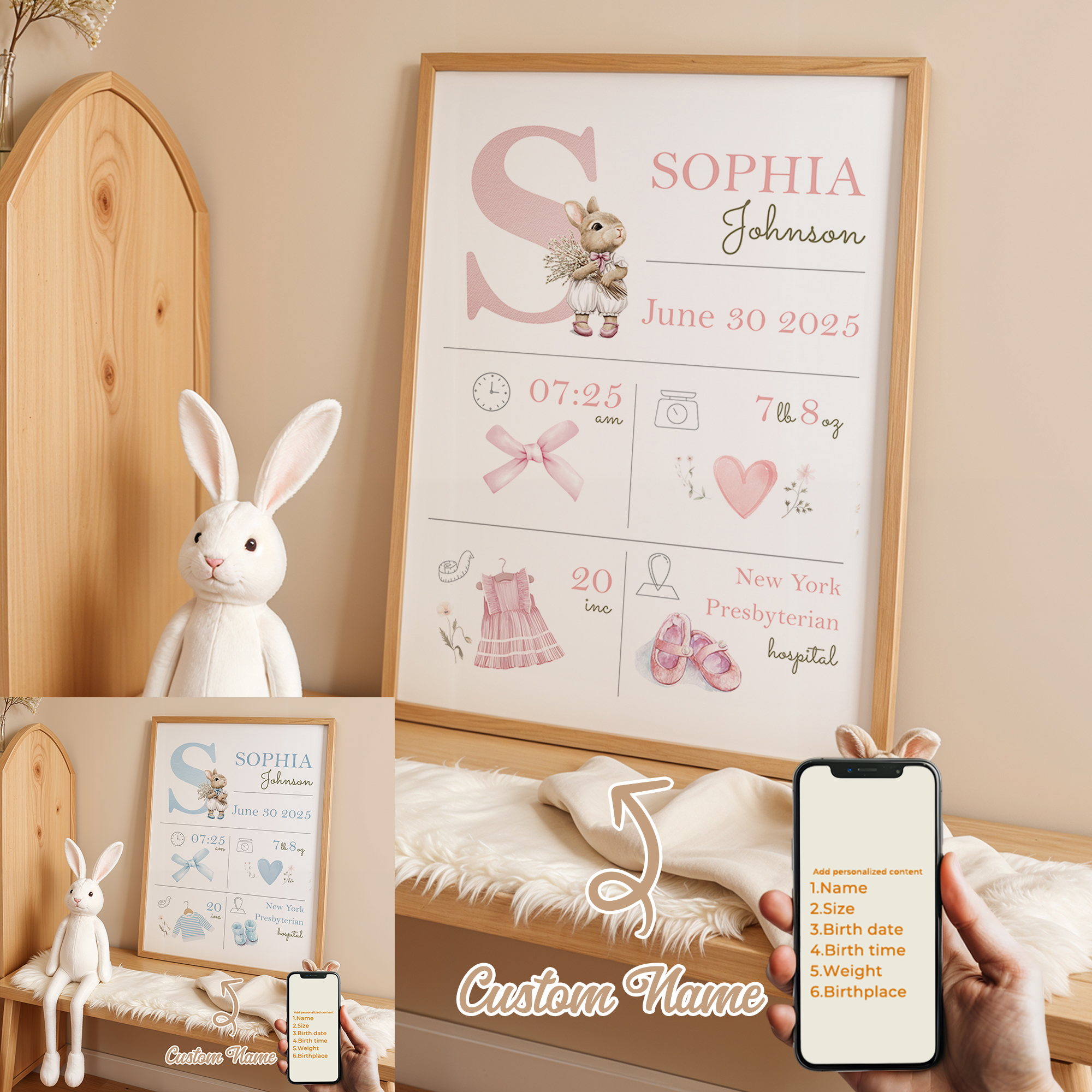 Personalized Custom Name Carto - Photography Interior 评论和价格