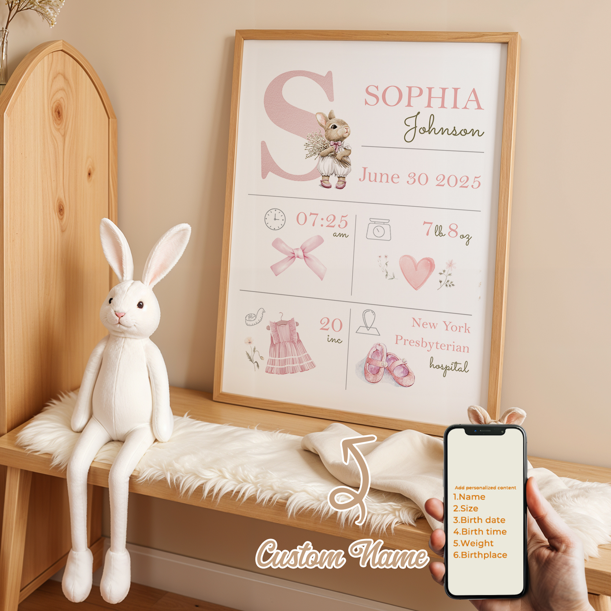 Personalized Custom Name Carto - Photography Interior 评论和价格