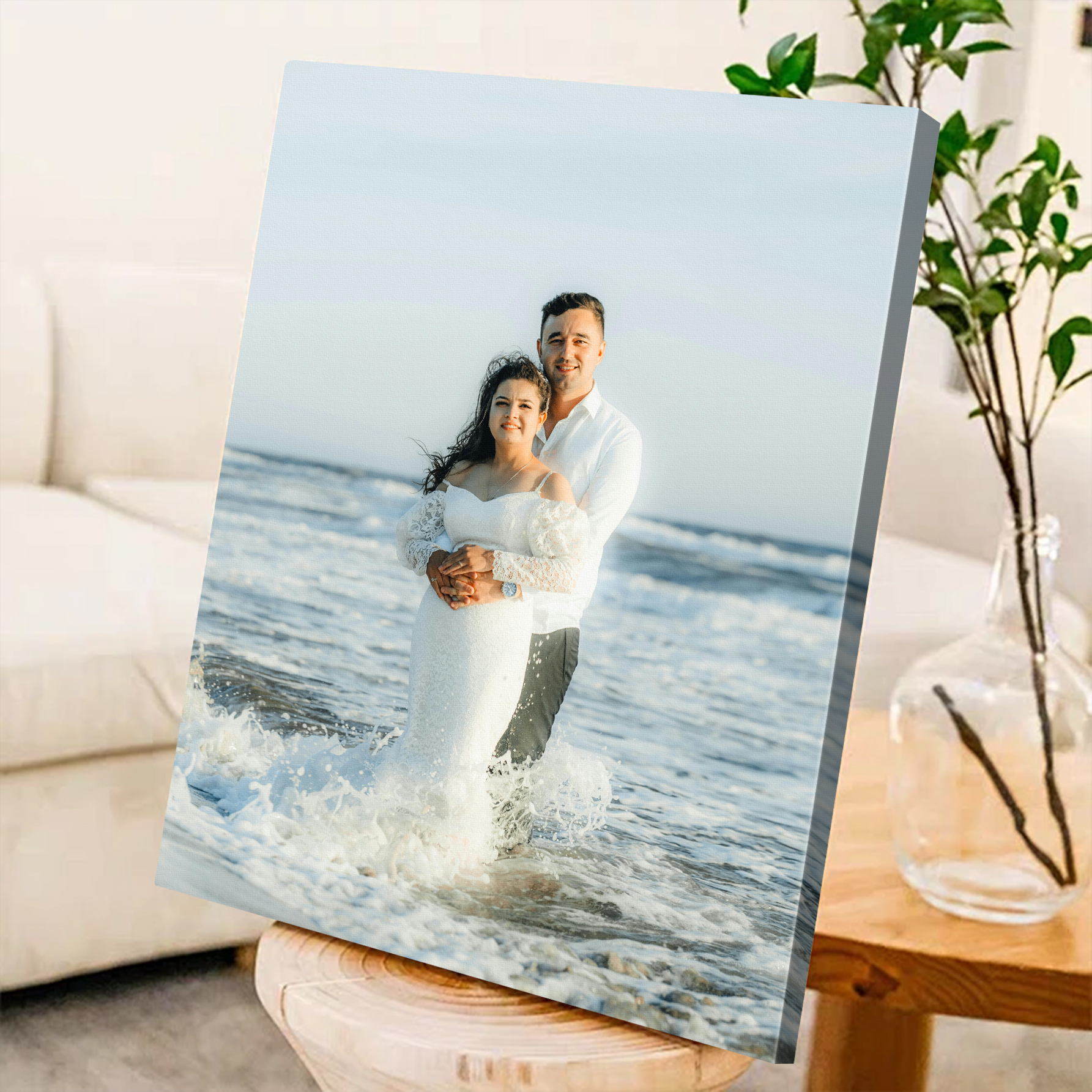 1Pc Personalized Custom Canvas - Photography Interior 评论和价格
