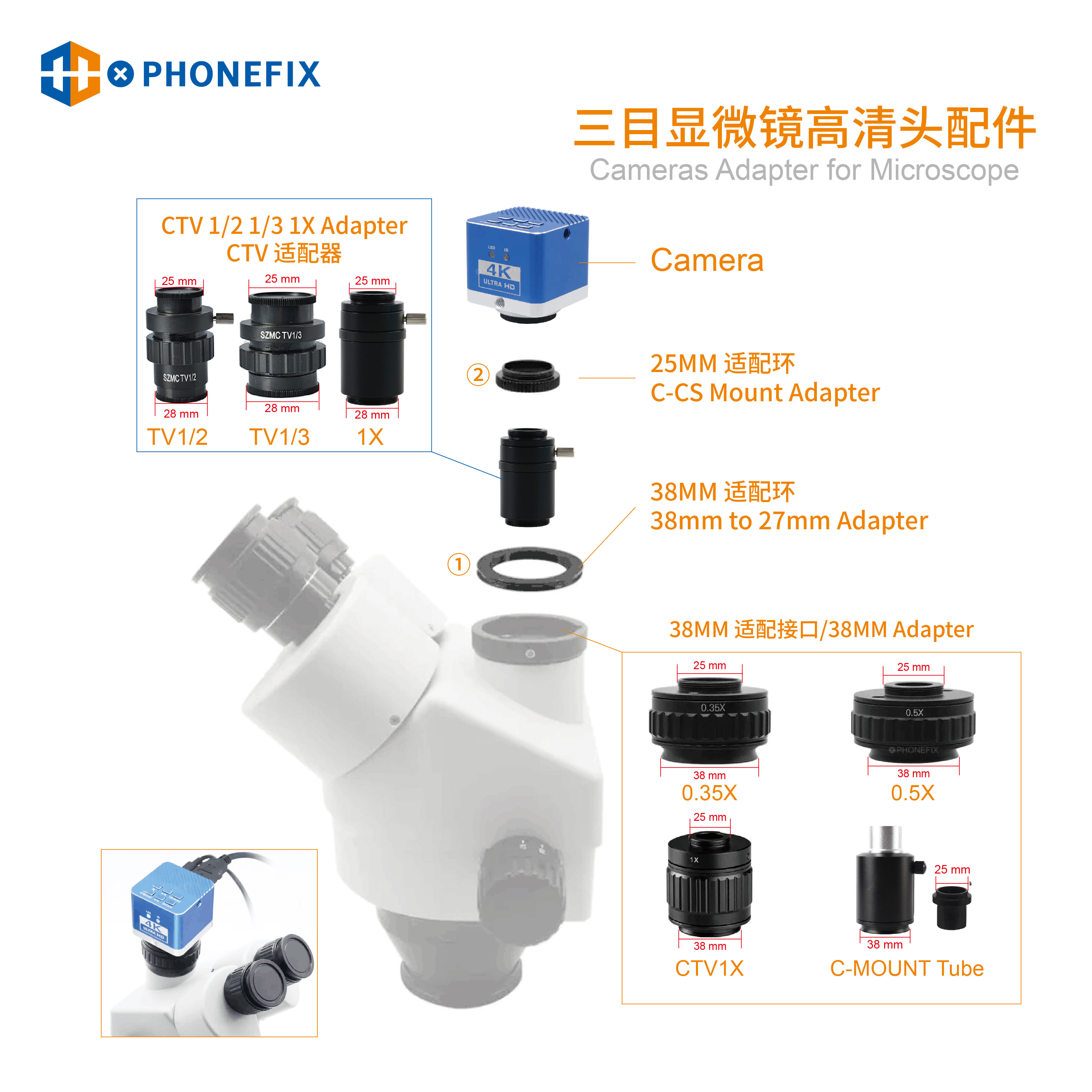 CTV 0.35X/0.5X/1X Focus Adjust - Photography Simulator 评论和价格