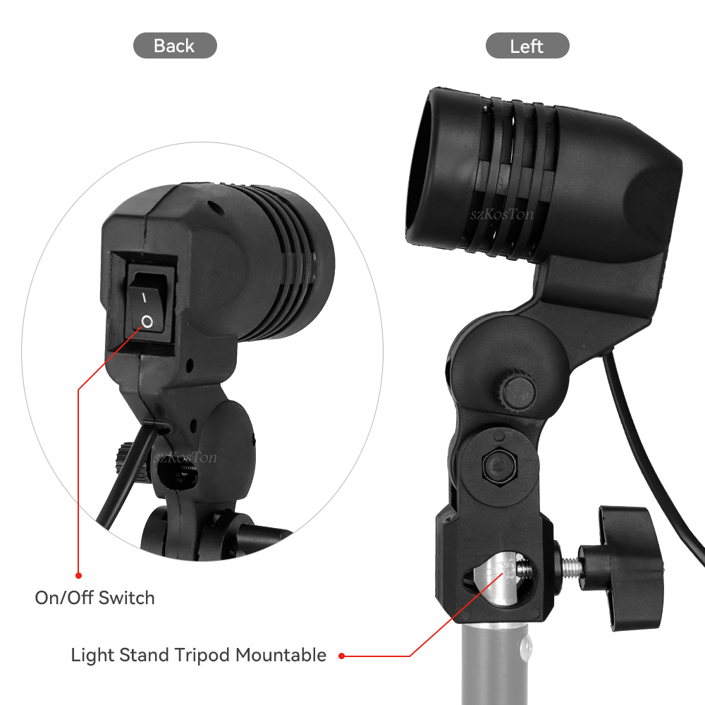 Single Head Bulb Holder E27 So - Photography Bulb 评论和价格