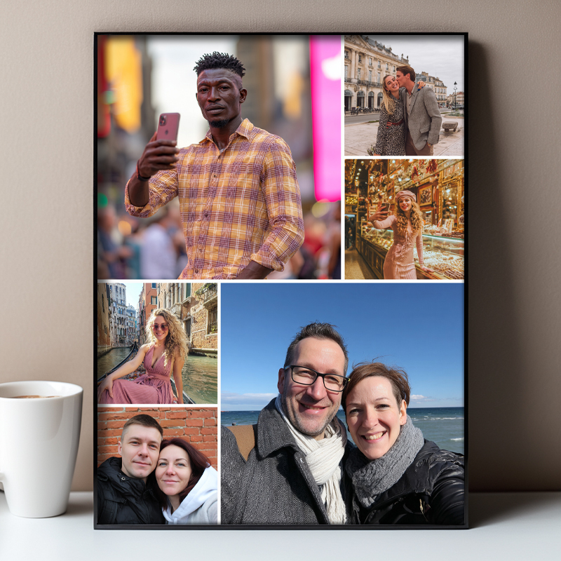 1 piece collage multi-photo cu - Photography Interior 评论和价格