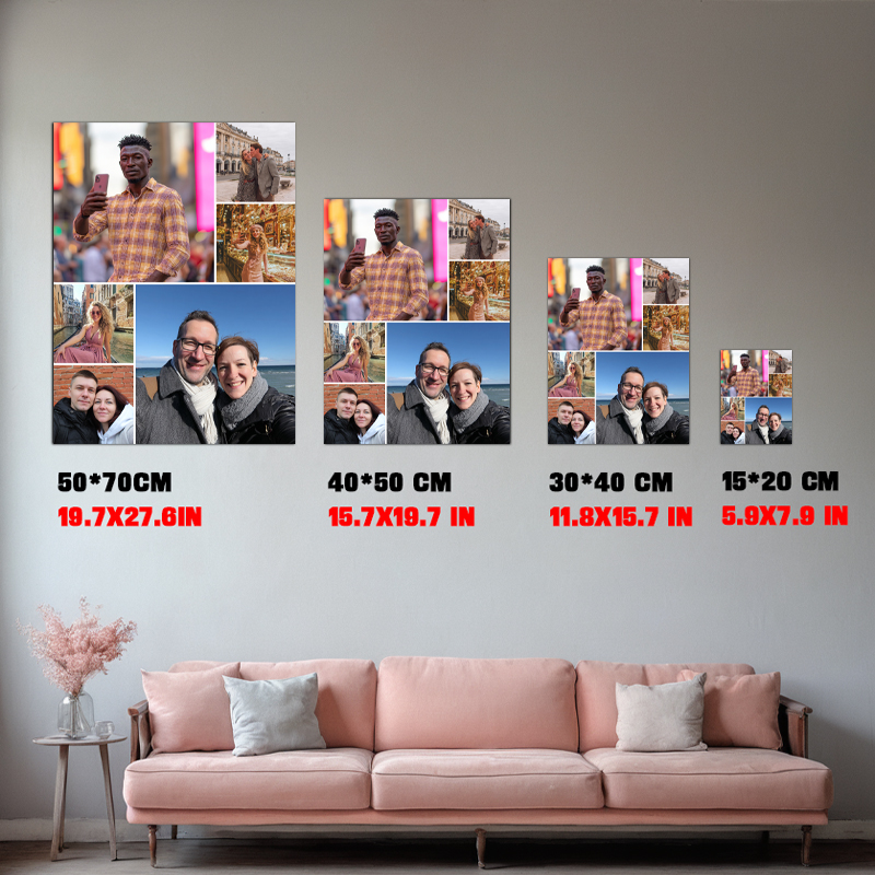 1 piece collage multi-photo cu - Photography Interior 评论和价格