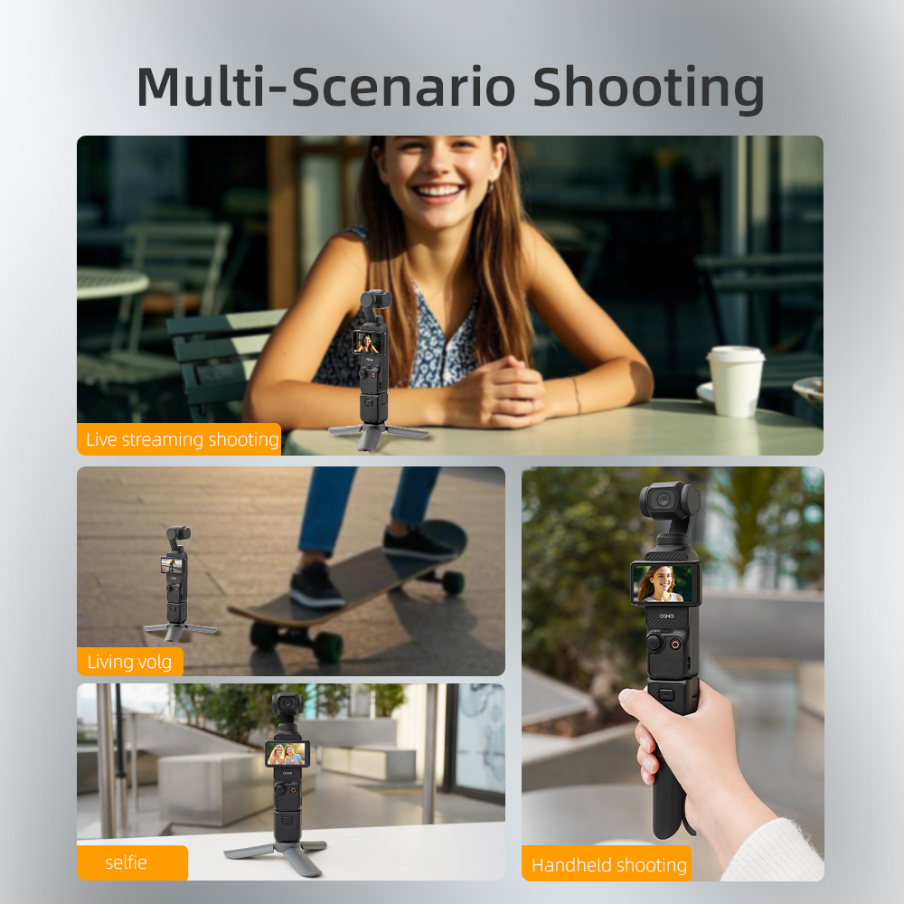 BRDRC Extendable Mini Camera T - Photography Grip Insta360 X5 评论和价格