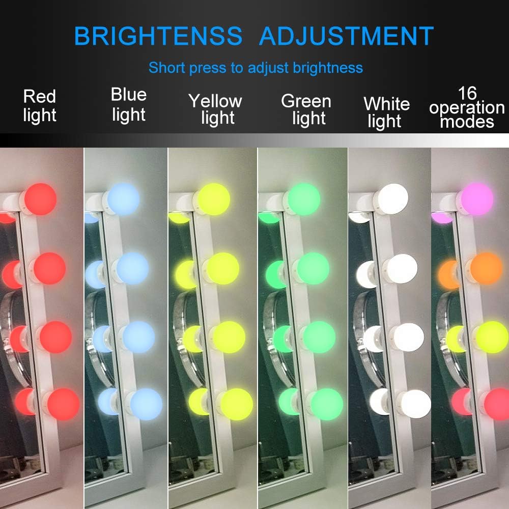RGB Colorful DIY Hollywood Van - Photography Bulb 评论和价格