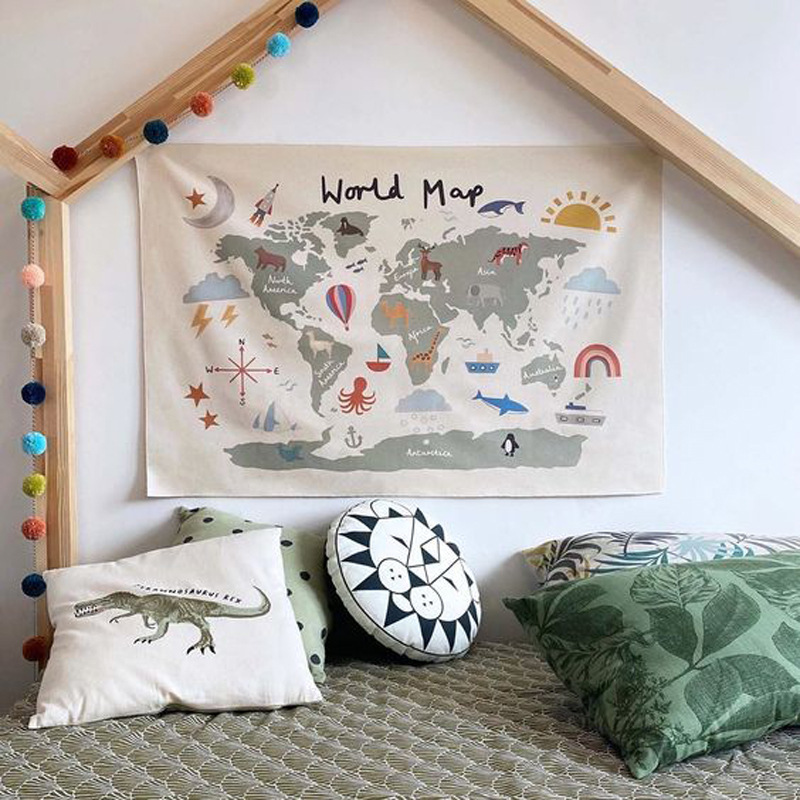 Nordic Wall Decor Kids Room Wo - Photography Mapped 评论和价格
