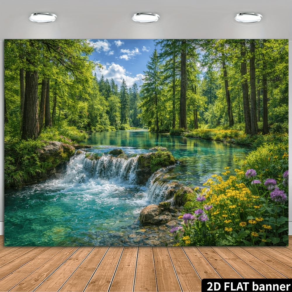 2D Plane Forest Waterfall and  - Photography Youtube 评论和价格