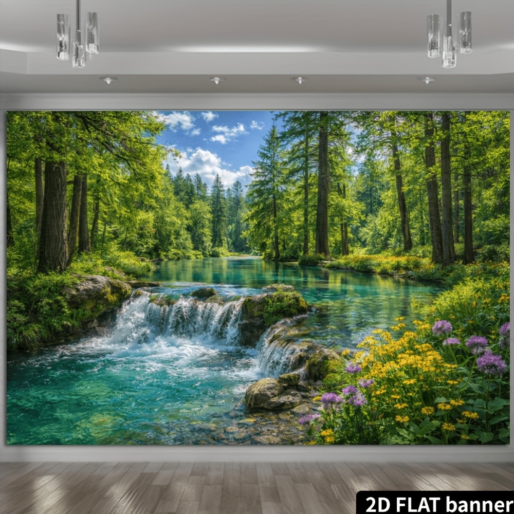2D Plane Forest Waterfall and  - Photography Youtube 评论和价格