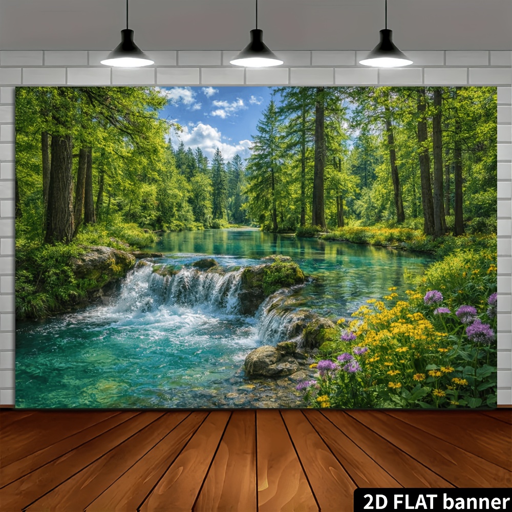 2D Plane Forest Waterfall and  - Photography Youtube 评论和价格