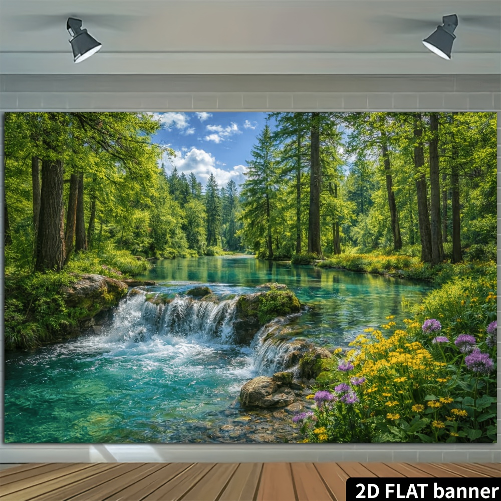 2D Plane Forest Waterfall and  - Photography Youtube 评论和价格