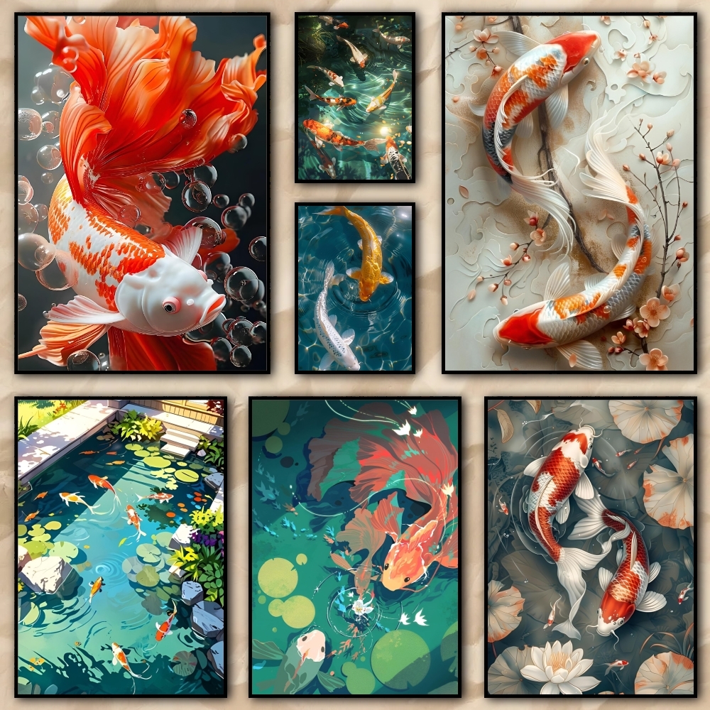 Koi fish that always brings go - Photography By 评论和价格