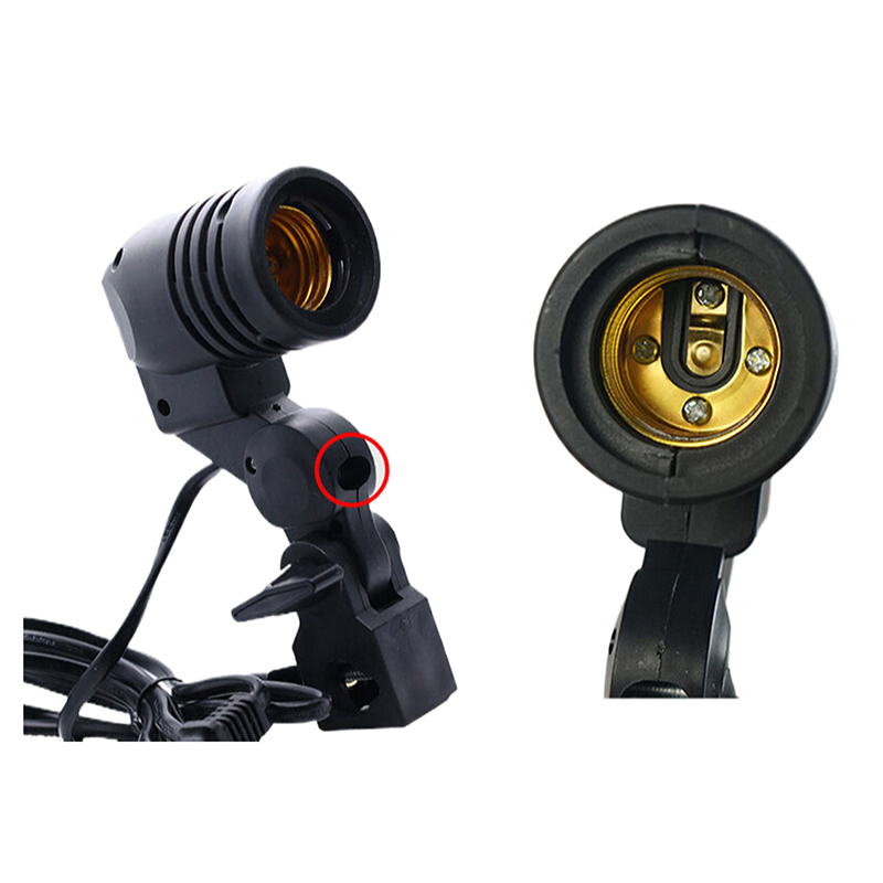 E27 AC Socket Lamp Single Head - Photography Bulb 评论和价格