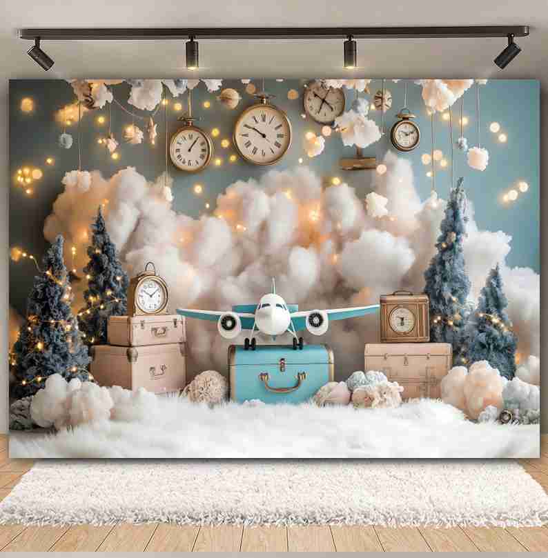 Baby Shower Hot Air Balloon Ai - Photography Mapped 评论和价格