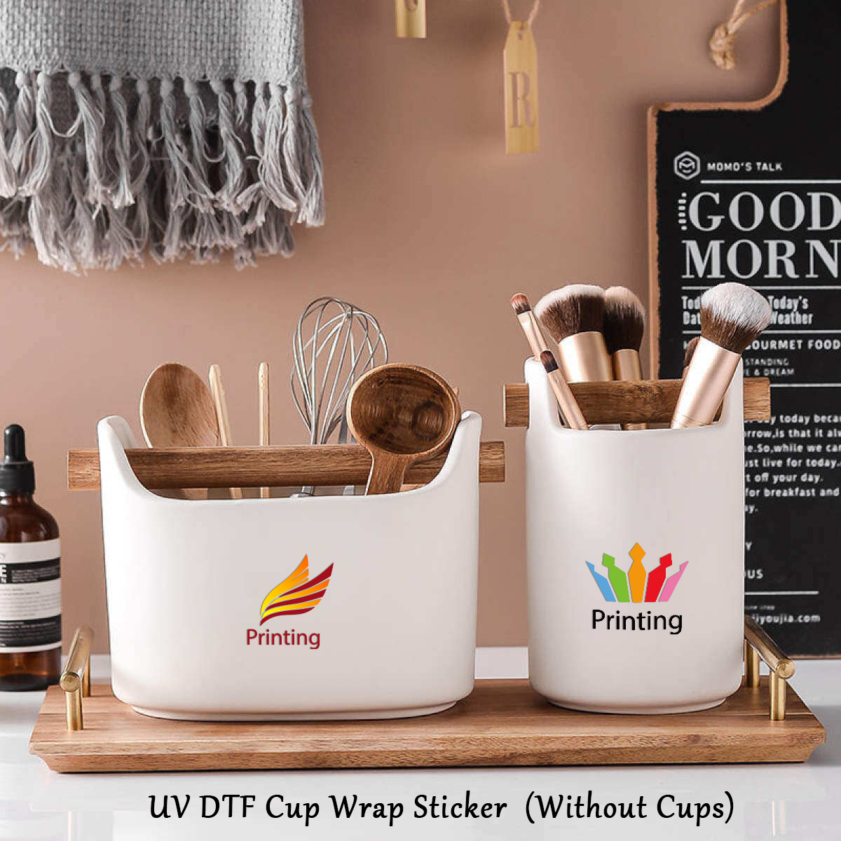 1pc Customized Uv Transfer Ima - Photography Logo 评论和价格