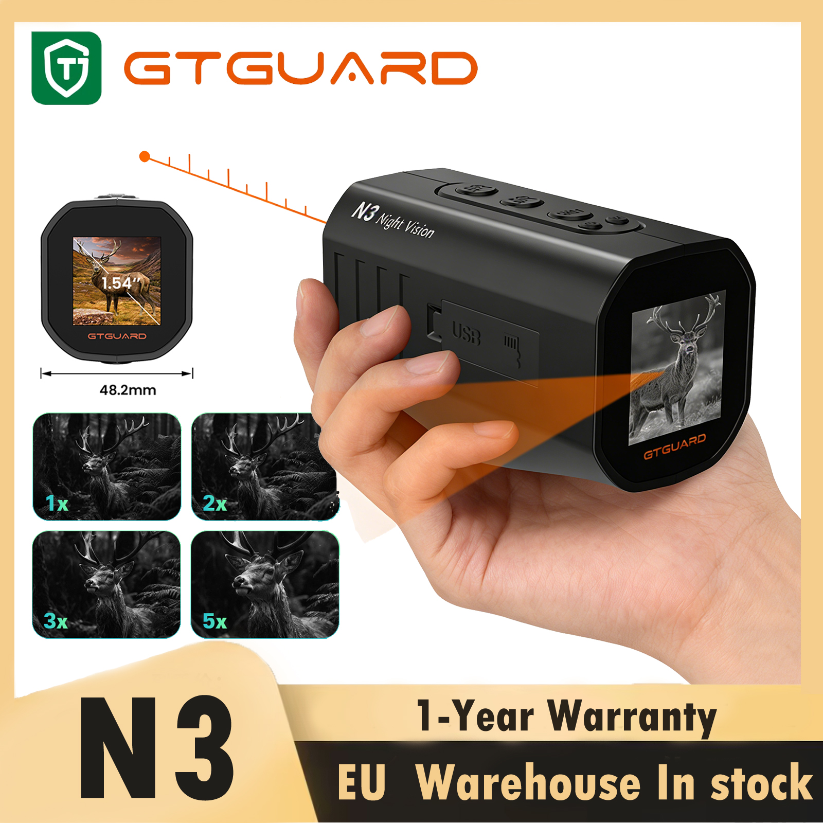 GTGUARD N3 Single-Tube Night V - Photography Youtube 评论和价格