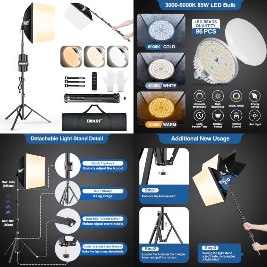 Softbox Lighting Kit, 16