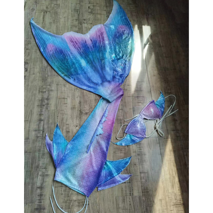 Premium Gold Foil Mermaid Tail - Photography Youtube 评论和价格