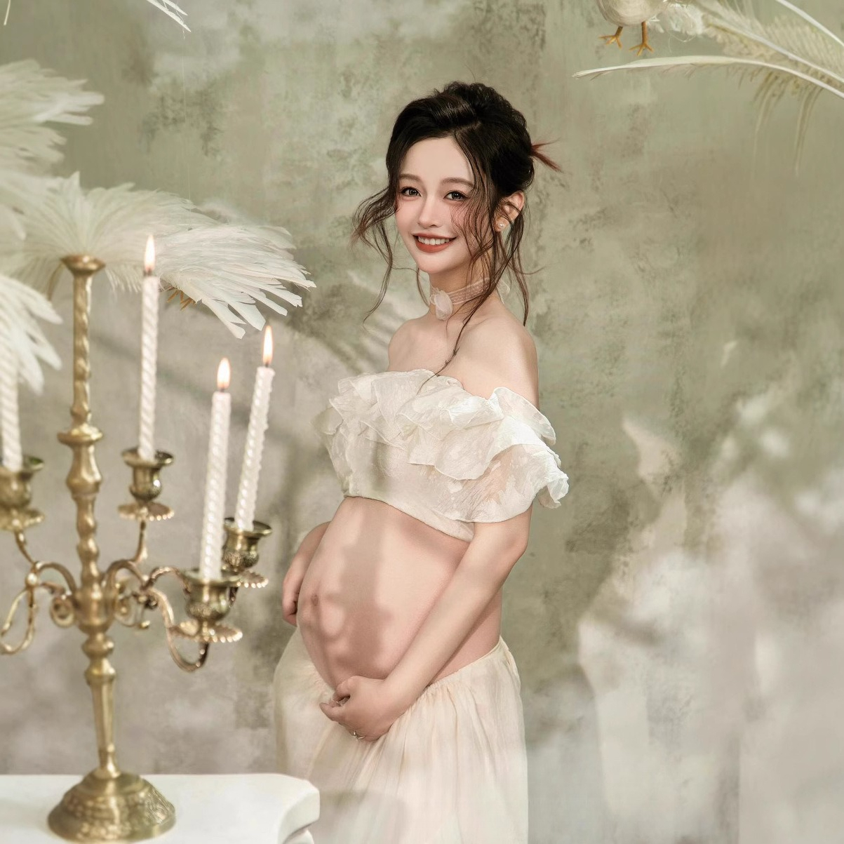 Women Ruffles Tube Top with A- - Photography Youtube 评论和价格