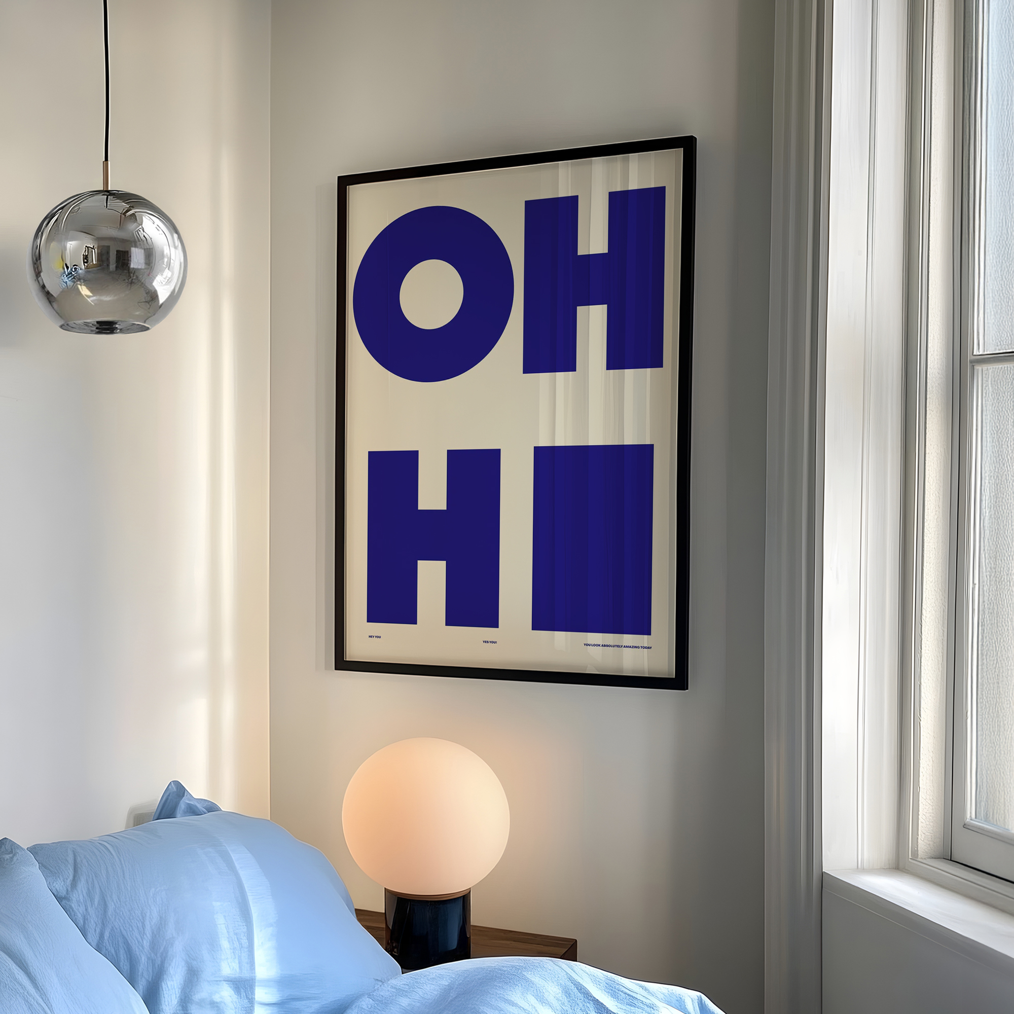 Modern,Minimalist OH HI Blue W - Photography Interior 评论和价格