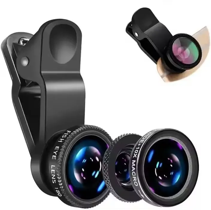 3in1 Clip-On Camera Lens for S - Photography Kit Xiaomi 评论和价格