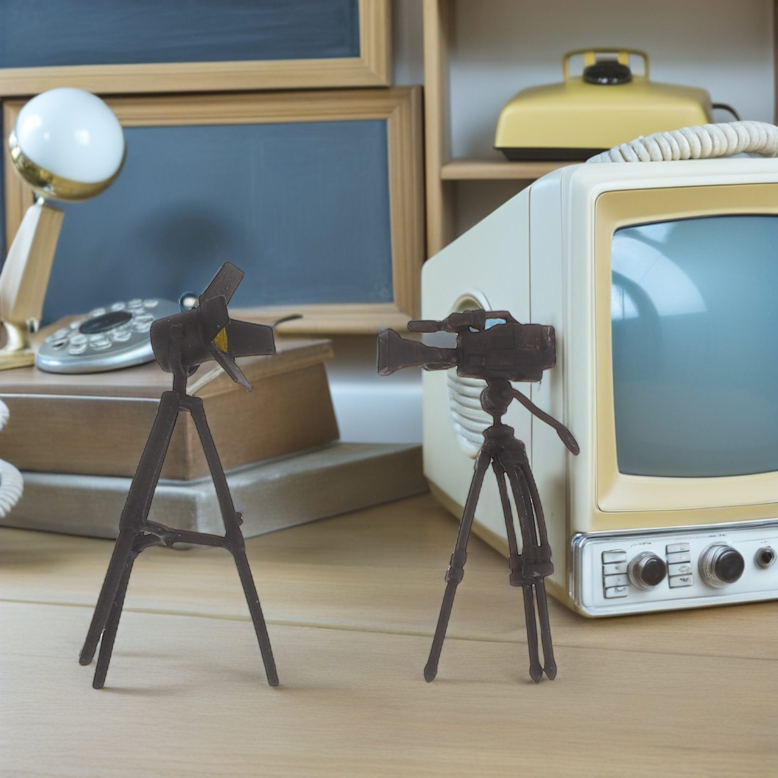 2Pcs Miniature Photography Tri - Photography Simulator 评论和价格