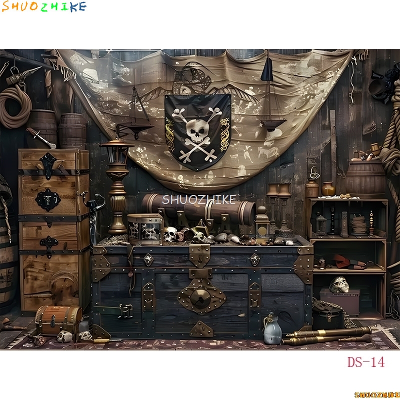 Retro Pirate Treasure Map Back - Photography Mapped 评论和价格