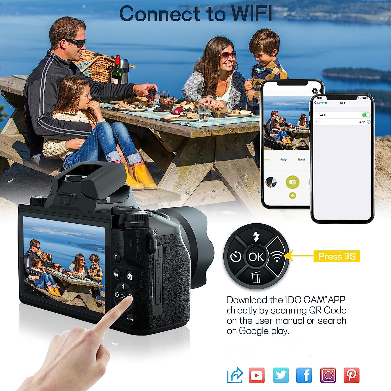 64MP Digital Camera SLR DSLR F - Photography Youtube 评论和价格
