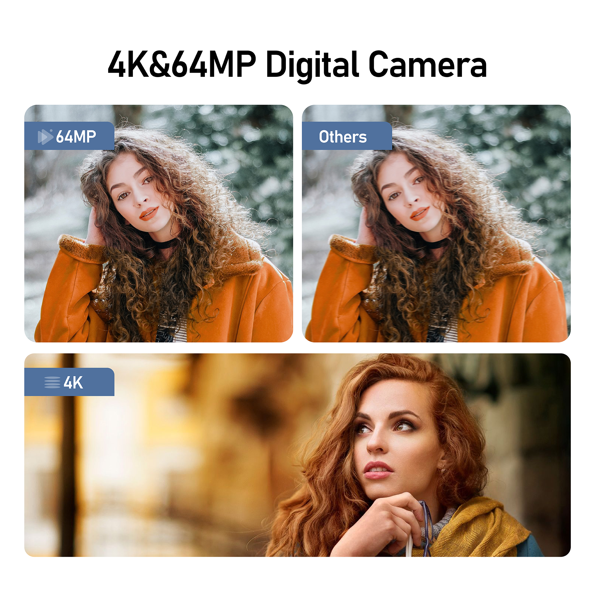 64MP Digital Camera SLR DSLR F - Photography Youtube 评论和价格
