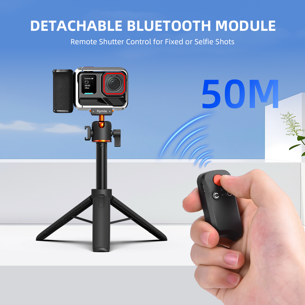 Flymile 50M Bluetooth Grip Han - Photography Grip Insta360 X5 评论和价格