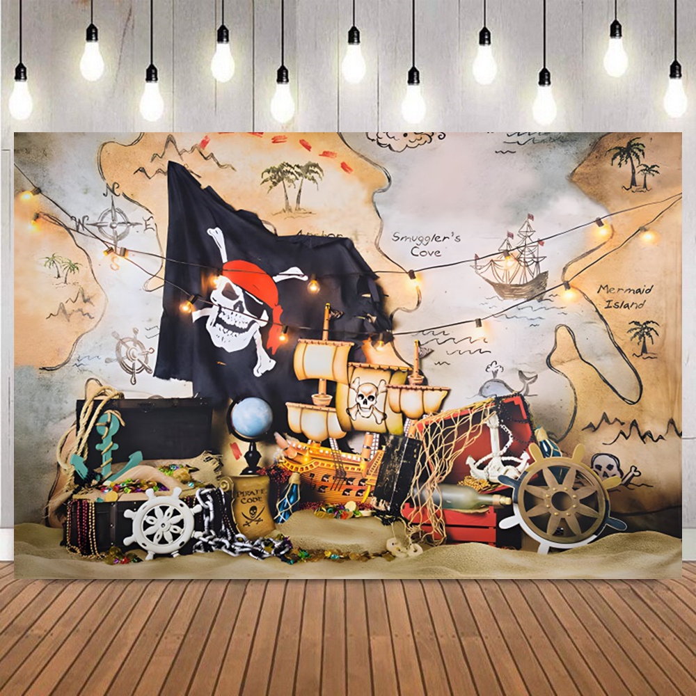 Pirate Photography Backdrop Ol - Photography Mapped 评论和价格