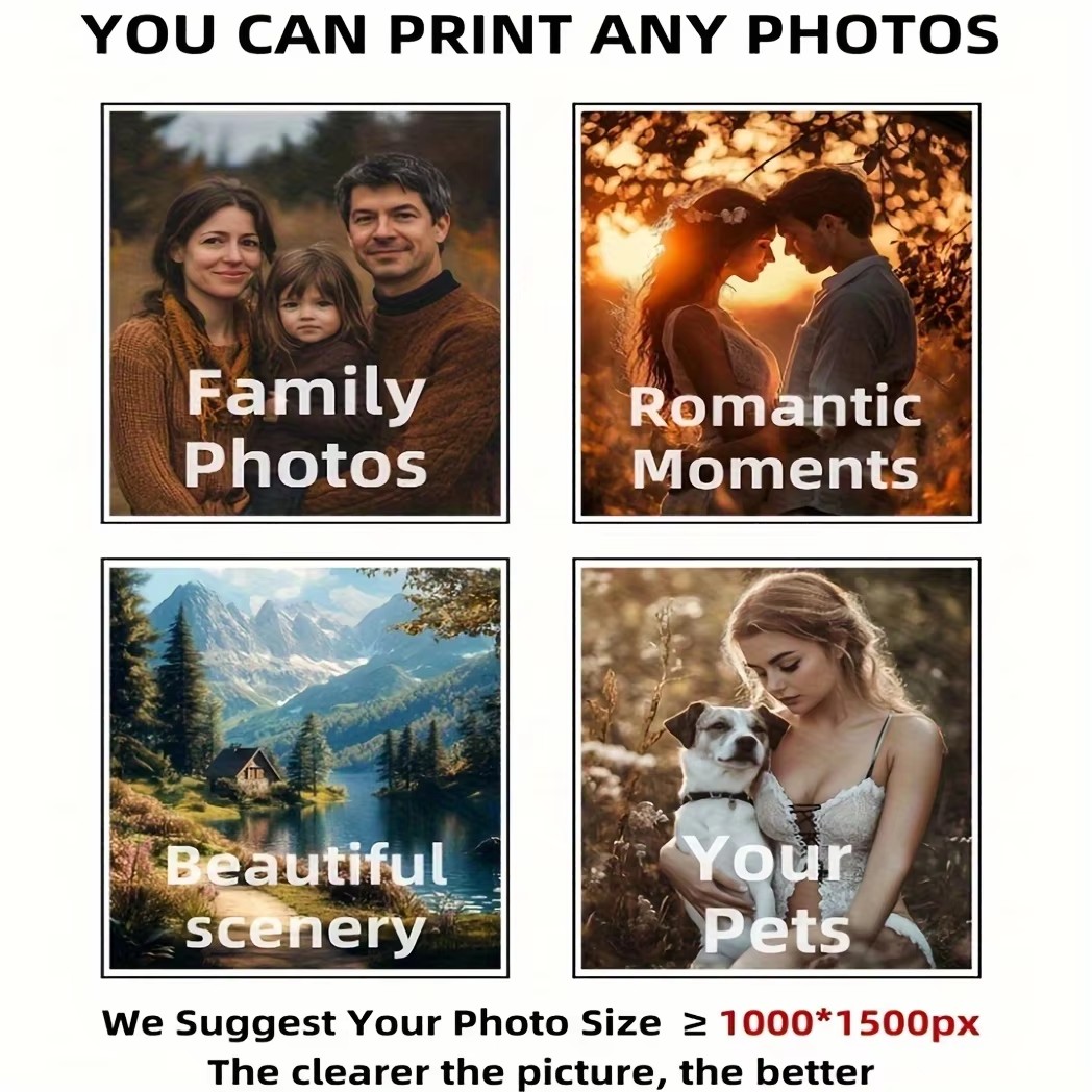 6pcs/set Custom Canvas Prints  - Photography Interior 评论和价格